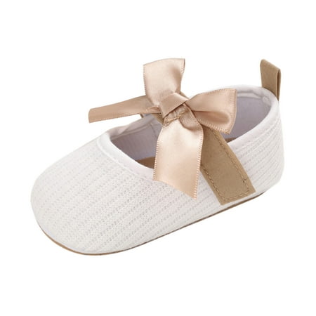 QWERTYU Baby Toddler Girls Cirb Mary Jane Flats for Newborn Infant Girl Bowknot Soft Sole Spring Summer Fall First Walkers Shoes 0-18M
QWERTYU Baby Toddler Girls Cirb Mary Jane Flats for Newborn Infant Girl Bowknot Soft Sole Spring Summer Fall First Walkers Shoes 0-18M