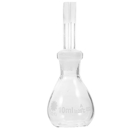 Gravity Bottle Glass Pycnometer with Perforated Stopper Empty Lab Bottle(10ml)
Gravity Bottle Glass Pycnometer with Perforated Stopper Empty Lab Bottle(10ml)