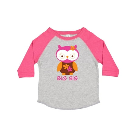 Inktastic Big Sis Owl Girls Sister Announcement Gift Toddler Toddler Girl T-Shirt
Inktastic Big Sis Owl Girls Sister Announcement Gift Toddler Toddler Girl T-Shirt