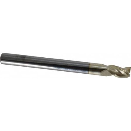 Accupro 3/16 5/16 LOC 3/16 Shank Diam 2 OAL 3 Flute Solid Carbide Square End Mill Single End ZrN Finish Spiral Flute 37° Helix Centercutting Right Hand Cut Right Hand Flute
Accupro 3/16 5/16 LOC 3/16 Shank Diam 2 OAL 3 Flute Solid Carbide Square End Mill Single End ZrN Finish Spiral Flute 37° Helix Centercutting Right Hand Cut Right Hand Flute