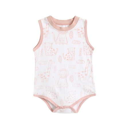 Baby Bodysuit Summer Baby Clothes Cartoon Baby Onesie Cotton Baby Harness Animal Print Cartoon Crawling Clothes For 18-24 Months
Baby Bodysuit Summer Baby Clothes Cartoon Baby Onesie Cotton Baby Harness Animal Print Cartoon Crawling Clothes For 18-24 Months