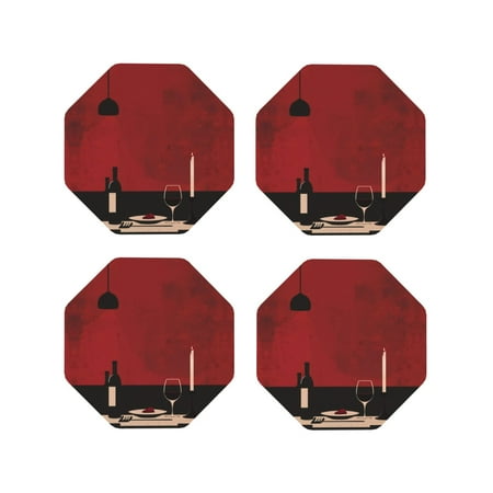 Leather Coasters with Heat-resistant for Drinks Minimalist Romantic Dinner -标题2 Octagon
Leather Coasters with Heat-resistant for Drinks Minimalist Romantic Dinner -标题2 Octagon