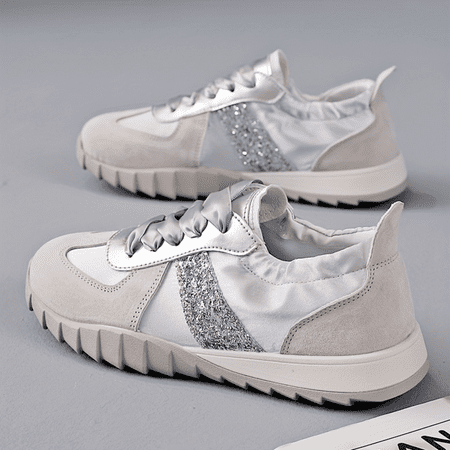 SHENZHYIXINC Stylish Women‘s Glitter Accents Fashion Sneakers for Non-Slip Casual Wear and Fitness Running - Comfortable Slip-Ons with a Trendy Twist
SHENZHYIXINC Stylish Women‘s Glitter Accents Fashion Sneakers for Non-Slip Casual Wear and Fitness Running - Comfortable Slip-Ons with a Trendy Twist