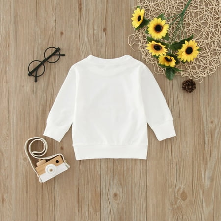eczipvz Baby Girl Clothes Children s Kids Girls Toddler Trees Letters Long Sleeve Sweatshirt Top Tops Baby Girl (White 2-3 Years)
eczipvz Baby Girl Clothes Children s Kids Girls Toddler Trees Letters Long Sleeve Sweatshirt Top Tops Baby Girl (White 2-3 Years)