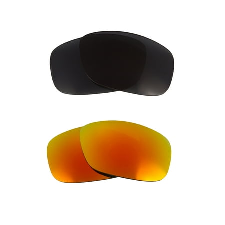 CRANKCASE Replacement Lenses Grey & Yellow Mirror by SEEK fits OAKLEY Sunglasses
