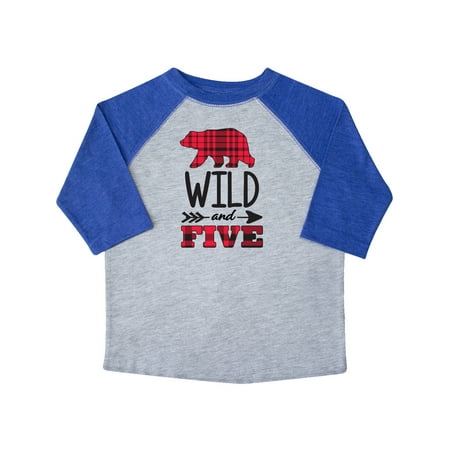 Inktastic Plaid Bear Wild and 5 with Arrow Gift Toddler Boy or Toddler Girl T-Shirt
Inktastic Plaid Bear Wild and 5 with Arrow Gift Toddler Boy or Toddler Girl T-Shirt