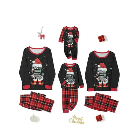 Thaisu Matching Family Pajamas Sets Christmas PJ s Sleepwear Printed Top Plaid Pants Loungewear
Thaisu Matching Family Pajamas Sets Christmas PJ s Sleepwear Printed Top Plaid Pants Loungewear