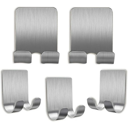 AMERTEER 5PCS Razor Holder for Shower Premium 304 Stainless Steel Waterproof No Drilling Shaver Holder Heavy Duty Self Adhesive Razor Hooks for Kitchen Bathroom Multi Purpose Shaver Hook
AMERTEER 5PCS Razor Holder for Shower Premium 304 Stainless Steel Waterproof No Drilling Shaver Holder Heavy Duty Self Adhesive Razor Hooks for Kitchen Bathroom Multi Purpose Shaver Hook