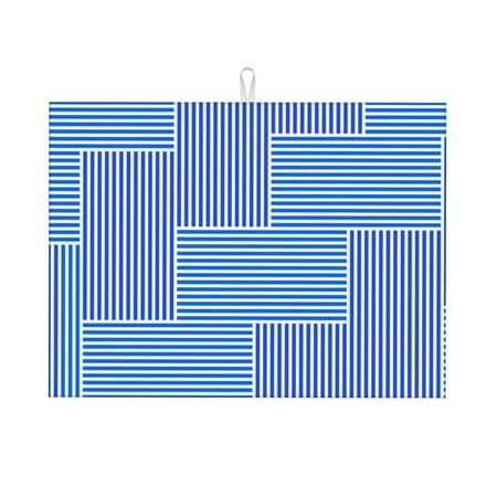 Vintage Blue Stripes Dish Drying Mat Absorbent Microfiber Dishes Drainer Mats for Kitchen Counter 24 x 18in
Vintage Blue Stripes Dish Drying Mat Absorbent Microfiber Dishes Drainer Mats for Kitchen Counter 24 x 18in