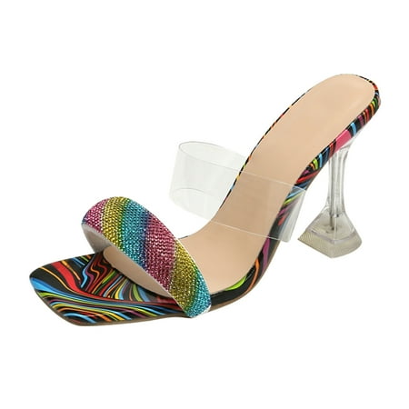 ZHAGHMIN Women S Cotton Socks Ladies Fashion Colorful Rhinestone Transparent Square Head Open Toe High Heel Sandals Outdoor Sandals For Women Memory Foam Sandals Women Arch Support Active Sandals Wo
ZHAGHMIN Women S Cotton Socks Ladies Fashion Colorful Rhinestone Transparent Square Head Open Toe High Heel Sandals Outdoor Sandals For Women Memory Foam Sandals Women Arch Support Active Sandals Wo