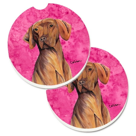Carolines Treasures SC9132PKCARC Pink Vizsla Set of 2 Cup Holder Car Coasters Large multicolor
Carolines Treasures SC9132PKCARC Pink Vizsla Set of 2 Cup Holder Car Coasters Large multicolor