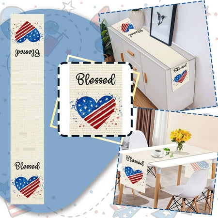 〖TOTO〗Home Decor Decorative Table Banner Decor Independence Dresser Scarf Day Dining Runner For Kitchen Farmhouses Table Decorative Table Banner
〖TOTO〗Home Decor Decorative Table Banner Decor Independence Dresser Scarf Day Dining Runner For Kitchen Farmhouses Table Decorative Table Banner