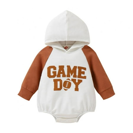 Xmarks Infant Baby Boy Girl Sweatshirt Bubble Romper Color Block Long Sleeve Hoodie Pullover Sweater Fall Winter Clothes White 6-12M
Xmarks Infant Baby Boy Girl Sweatshirt Bubble Romper Color Block Long Sleeve Hoodie Pullover Sweater Fall Winter Clothes White 6-12M