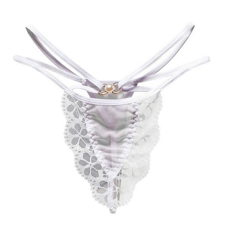 Womens Underwear Underwear for Women Low Waist Embroidery Flower Pearl Transparent Gauze G-string Thong Panties
Womens Underwear Underwear for Women Low Waist Embroidery Flower Pearl Transparent Gauze G-string Thong Panties
