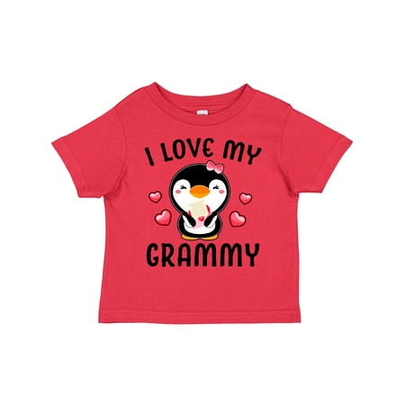 Inktastic I Love My Grammy with Cute Penguin and Hearts Gift Toddler Toddler Girl T-Shirt
Inktastic I Love My Grammy with Cute Penguin and Hearts Gift Toddler Toddler Girl T-Shirt