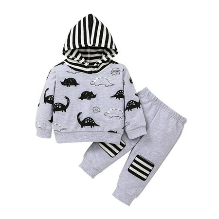Dinosaur Sweatshirt Baby Set Toddler +Pants Girls Outfits Boy Hooded Boys Outfits Set
Dinosaur Sweatshirt Baby Set Toddler +Pants Girls Outfits Boy Hooded Boys Outfits Set