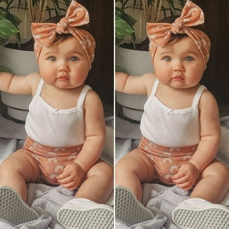 Summer Newborn Infant Baby Girl Tops Romper Shorts Headband Outfits Set Clothes 0-18M
Summer Newborn Infant Baby Girl Tops Romper Shorts Headband Outfits Set Clothes 0-18M