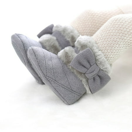 Infant Baby Girls Fleece Bowknot Booties Newborn Plush Snow Boots Winter Warm Shoes
Infant Baby Girls Fleece Bowknot Booties Newborn Plush Snow Boots Winter Warm Shoes