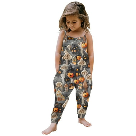 Toddler Hallowmas Clothes Toddler Baby Girl Prints Jumpsuit Sleeveless Romper Outfits Pants Clothes Hallowmas Pajamas Kids(Size:3-4Years)
Toddler Hallowmas Clothes Toddler Baby Girl Prints Jumpsuit Sleeveless Romper Outfits Pants Clothes Hallowmas Pajamas Kids(Size:3-4Years)