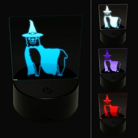 Halloween Llama Alpaca Witch LED Night Light Sign 3D Illusion Desk Nightstand Lamp
Halloween Llama Alpaca Witch LED Night Light Sign 3D Illusion Desk Nightstand Lamp