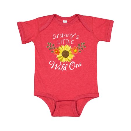 Inktastic Granny s Little Wild 1 with Beautiful Sunflower Gift Baby Boy or Baby Girl Bodysuit
Inktastic Granny s Little Wild 1 with Beautiful Sunflower Gift Baby Boy or Baby Girl Bodysuit