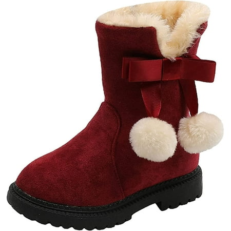 QWZNDZGR Girls Snow Boots Winter Shoes Fuzzy Boots Leather Waterproof Boots Anti-Slip Rubber Sole Kids Winter Shoes
QWZNDZGR Girls Snow Boots Winter Shoes Fuzzy Boots Leather Waterproof Boots Anti-Slip Rubber Sole Kids Winter Shoes