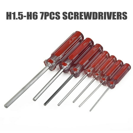 7pcs 1.5mm-6mm Hexagon Screwdriver Set Flat Head Hex Magnetic Repair Hand Tool
7pcs 1.5mm-6mm Hexagon Screwdriver Set Flat Head Hex Magnetic Repair Hand Tool