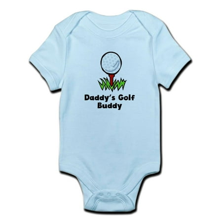CafePress - Daddys Golf Buddy Body Suit - Baby Light Bodysuit