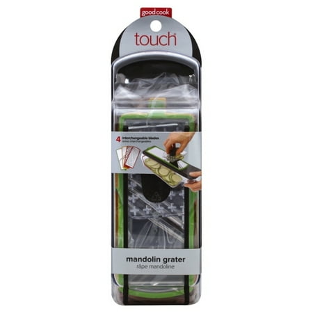 GoodCook Mandolin Grater Set With 4 Bla