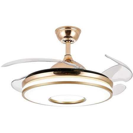 TFCFL Modern Gold 42 Inch Ceiling Fan Light LED Chandelier Stripe Pattern 36W Indoor
TFCFL Modern Gold 42 Inch Ceiling Fan Light LED Chandelier Stripe Pattern 36W Indoor