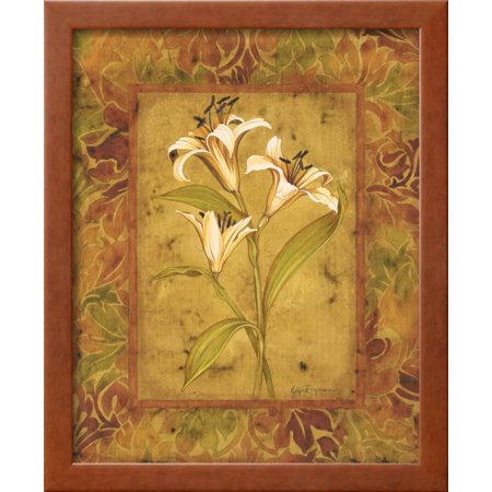Garden Lilies II Framed Art Print Wall Art By Allyn Engman