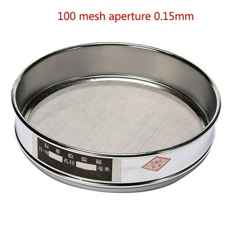 20cm Chrome Mesh Sieve Sample Inspection Medicine Test Sieve