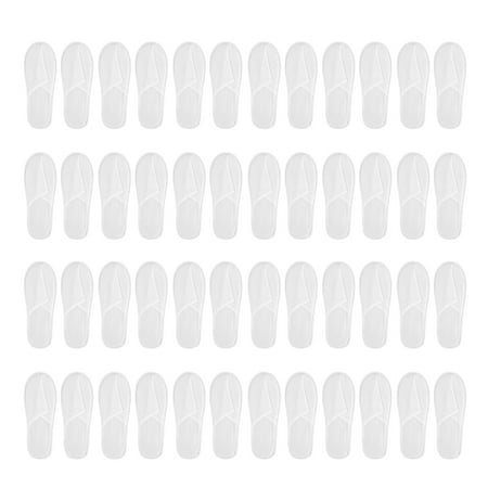 Disposable Slippers 24 Pairs Closed Toe Disposable Slippers Fit Size for Men and Women for Hotel Used (White)
Disposable Slippers 24 Pairs Closed Toe Disposable Slippers Fit Size for Men and Women for Hotel Used (White)