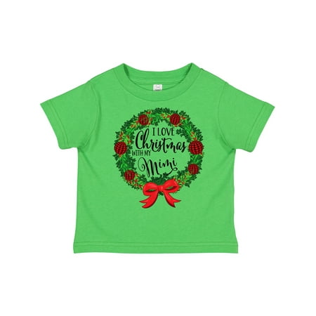 Inktastic I Love Christmas with My Mimi Wreath Gift Toddler Boy or Toddler Girl T-Shirt
Inktastic I Love Christmas with My Mimi Wreath Gift Toddler Boy or Toddler Girl T-Shirt