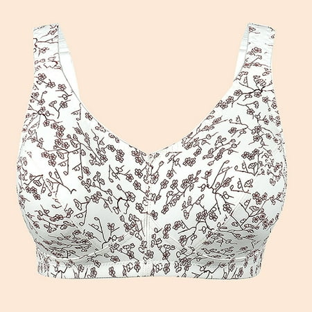Lovskoo Women Full Figure Bra Lace Plus Size Push Up Floral Comfortable Breathable Base Brassiere White
Lovskoo Women Full Figure Bra Lace Plus Size Push Up Floral Comfortable Breathable Base Brassiere White