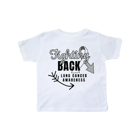 Inktastic Fighting Back Lung Cancer Awareness with Arrow Gift Toddler Boy or Toddler Girl T-Shirt
Inktastic Fighting Back Lung Cancer Awareness with Arrow Gift Toddler Boy or Toddler Girl T-Shirt