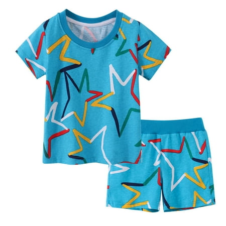 EnJoCho Kids Cartoon Outfit Toddler Boys Short Sleeve Cartoon Prints T Shirt Tops Shorts Child Kids Set&Outfits Small Kids Holiday Party Clothing Trendy Set
EnJoCho Kids Cartoon Outfit Toddler Boys Short Sleeve Cartoon Prints T Shirt Tops Shorts Child Kids Set&Outfits Small Kids Holiday Party Clothing Trendy Set