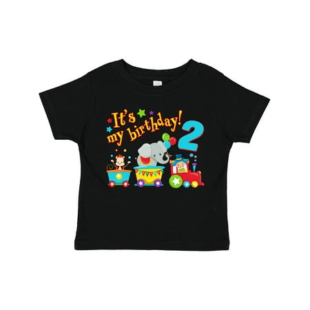 Inktastic Its My Birthday- Circus Train 2nd Birthday Gift Toddler Boy or Toddler Girl T-Shirt 
Inktastic Its My Birthday- Circus Train 2nd Birthday Gift Toddler Boy or Toddler Girl T-Shirt