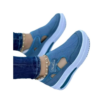 Crocowalk Women Lightweight Anti Slip Platform Sneakers Vacation Non Soft Wedge Sandals
Crocowalk Women Lightweight Anti Slip Platform Sneakers Vacation Non Soft Wedge Sandals