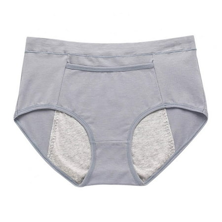 Naiyafly 1Pc Women s Pocket Physiological Underwear Women s Leak Proof Widened Pure Cotton Crotch Large Medium High Waist Sanitary Pants Gray Blue XL
Naiyafly 1Pc Women s Pocket Physiological Underwear Women s Leak Proof Widened Pure Cotton Crotch Large Medium High Waist Sanitary Pants Gray Blue XL