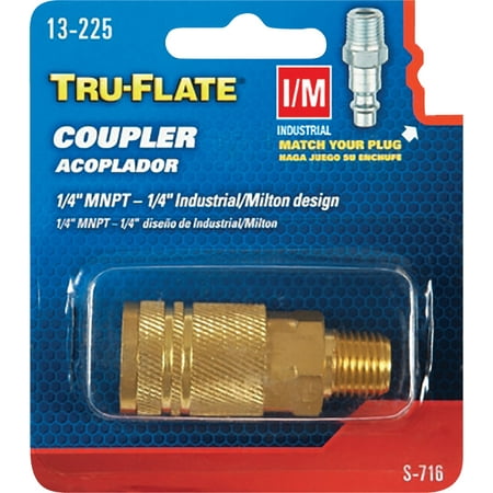 Highline Warren / Lubrimatic Tru-Flate 1/4 Body Series Coupler