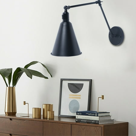 Fichiouy Vintage Wall Lamp Wall Sconces Light Swing Arm Adjustable E26 for Bedroom Garage Porch
Fichiouy Vintage Wall Lamp Wall Sconces Light Swing Arm Adjustable E26 for Bedroom Garage Porch