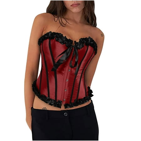 Fesfesfes Women Wrap Waist Corset Slimming Body Shaper Plus Size Waist Trainer Shapewear Bustier Body Shaper Clearance
Fesfesfes Women Wrap Waist Corset Slimming Body Shaper Plus Size Waist Trainer Shapewear Bustier Body Shaper Clearance