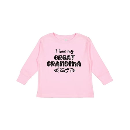 Inktastic I Love My Great Grandma with Hearts Gift Toddler Boy or Toddler Girl Long Sleeve T-Shirt
Inktastic I Love My Great Grandma with Hearts Gift Toddler Boy or Toddler Girl Long Sleeve T-Shirt