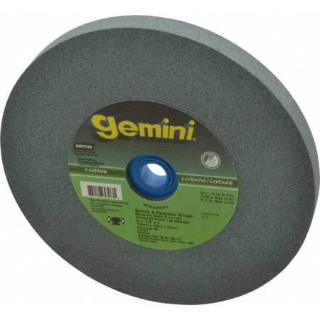 Norton 120 Grit Silicon Carbide Bench & Pedestal Grinding Wheel 6 Diam x 1 Hole x 1/2 Thick 4140 Max RPM Fine Grade
Norton 120 Grit Silicon Carbide Bench & Pedestal Grinding Wheel 6 Diam x 1 Hole x 1/2 Thick 4140 Max RPM Fine Grade