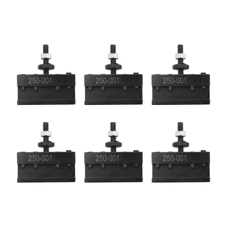 6Pcs 250-001 0XA Quick Change Tool Turning Tool Holder Steel Material Holder
6Pcs 250-001 0XA Quick Change Tool Turning Tool Holder Steel Material Holder