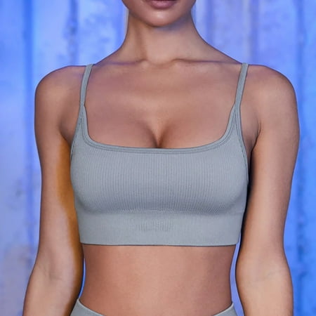 Vedolay Bra Women s Comfort Revolution Full-Coverage Wireless Bra Wirefree T-Shirt Bra Gray M