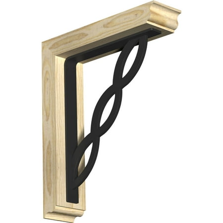 3 1/2 W x 16 D x 19 H Loera Traditional Ironcrest Smooth Bracket Douglas Fir (1 1/2 W x 12 D x 15 H Iron Bracket)
3 1/2 W x 16 D x 19 H Loera Traditional Ironcrest Smooth Bracket Douglas Fir (1 1/2 W x 12 D x 15 H Iron Bracket)