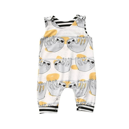 Pudcoco Baby Cartoon Animal Print Jumpsuit Newborn Summer Wild Casual Sleeveless Romper
Pudcoco Baby Cartoon Animal Print Jumpsuit Newborn Summer Wild Casual Sleeveless Romper