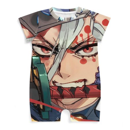 Demon Slayer Baby Romper Anime Romper for Baby Short Sleeve Pajamas for Baby Boy Girl Jumpsuits Sleep And Play 3-24 Months
Demon Slayer Baby Romper Anime Romper for Baby Short Sleeve Pajamas for Baby Boy Girl Jumpsuits Sleep And Play 3-24 Months